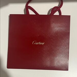 Cartier Burgundy Women's Bag